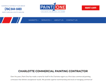 Tablet Screenshot of paintonenc.com